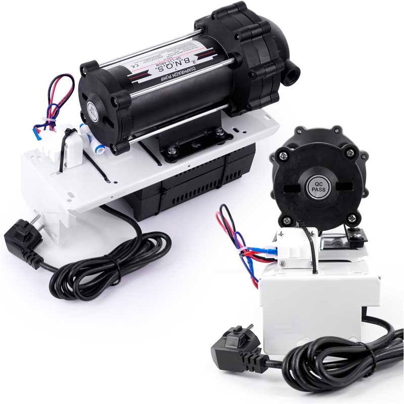 400 GPD pressure pump for reverse osmosis water filter | MojaWoda.com 400 GPD pressure pump for reverse osmosis water filter | MojaWoda.com