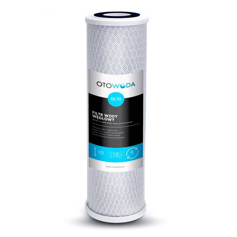 BL10 OTOWODA Carbon block water filter with carbon | MojaWoda.com
