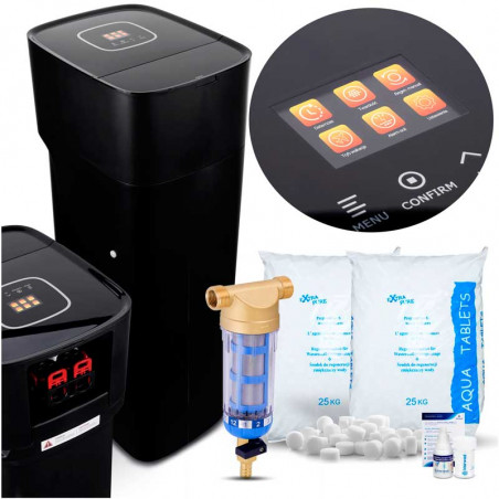 Zmäkčovač vody 36L WODARO QUADRO CARBON 3v1 Uhlík + KDF