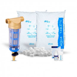 М'який засіб для води 36L WODARO QUADRO 3в1 CARBON + KDF