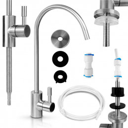 Kohoutek pro filtraci pitné vody z reverzní osmózy SATYNA PREMIUM | MojaWoda.com