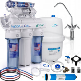 RO7 WODARO ECO Reverse Osmosis Ionizer 75GPD
