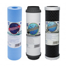 КОМПЛЕКТ КАРТРИДЖІВ ДЛЯ ФІЛЬТРА ВОДИ AQUAFILTER ELITE RO