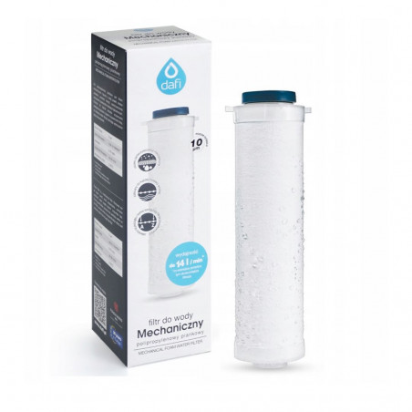 DAFI 10 MIC Mechanical Water Filter Polypropylene Cartridge for Home Water