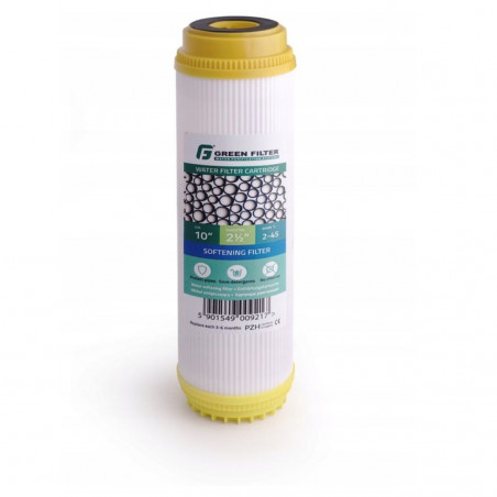 SOFTENING INSERT WITH RESIN FOR 10'' WATER FILTER
