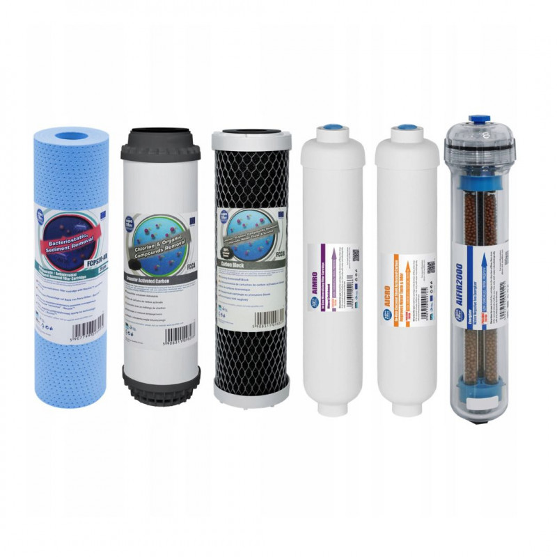 KOMPLET WKŁADÓW DO FILTRA WODY AQUAFILTER ELITE KOMPLET WKŁADÓW DO FILTRA WODY AQUAFILTER ELITE