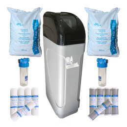 СУЧАСНИЙ 25Л М'ЯКЧУВАЧ ВОДИ ГОЛОВКА CLACK PALLAS + СІЛЬ