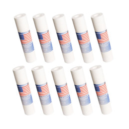 10x Картридж для водяного фільтра 5 МКП Поліпропіленовий механічний пінистий фільтр