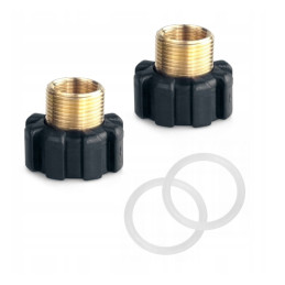Set of 2x Coupling Connection for DAFI Flow Filter 1/2 GW 3/4 GZ