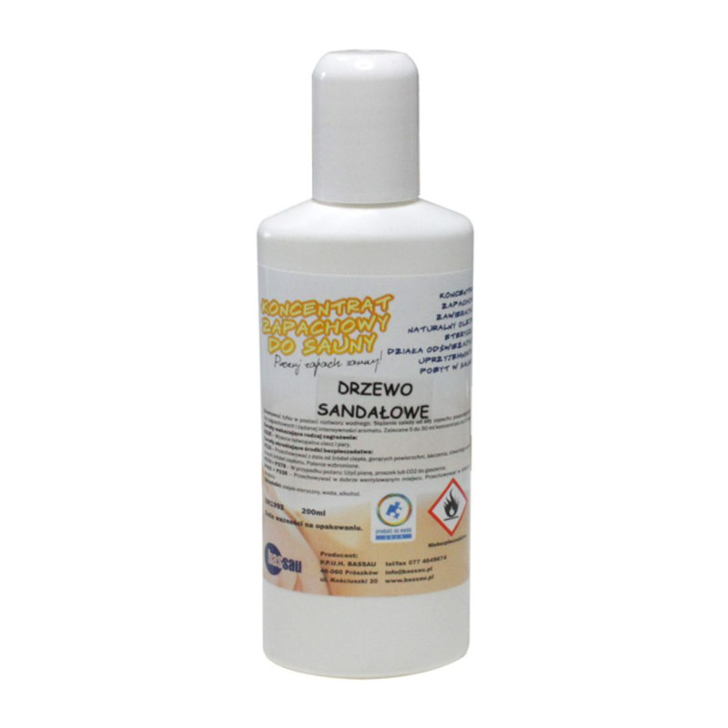 KONCENTRÁT AROMATU DO SAUNY SANDALOVÉ DŘEVO 200