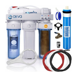 Filtr vody akvarijný RO4 200 GPD osmóza pre akvárium demineralizátor