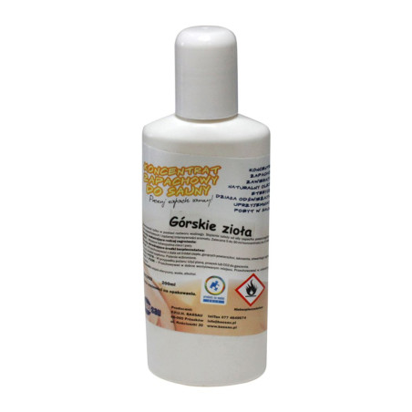 KONCENTRÁT AROMATU DO SAUNY HORSKÉ BYLINY 200 ml