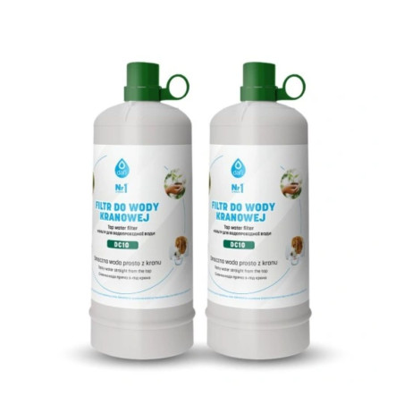 2шт. ФІЛЬТРУВАЛЬНИЙ КАРТРИДЖ ДЛЯ ВОДИ DAFI DC10 Для Системи Flow Comfort - Фільтр Води