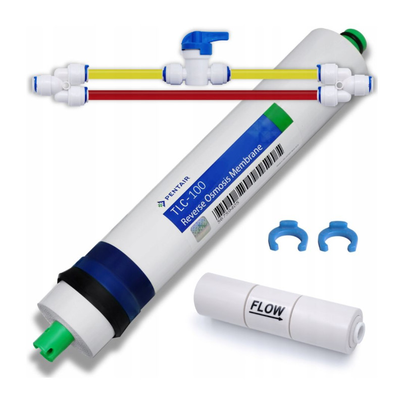 MEMBRANA OSMOTYCZNA PENTAIR 100 + ZESTAW FR-FLUSH MEMBRANA OSMOTYCZNA PENTAIR 100 + ZESTAW FR-FLUSH