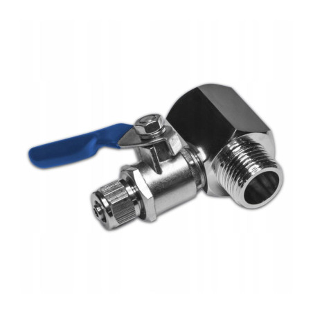 PŘÍPOJKA 3/8'' FILTR OSMÓZA T-KLAPKA VENTIL 1/4''