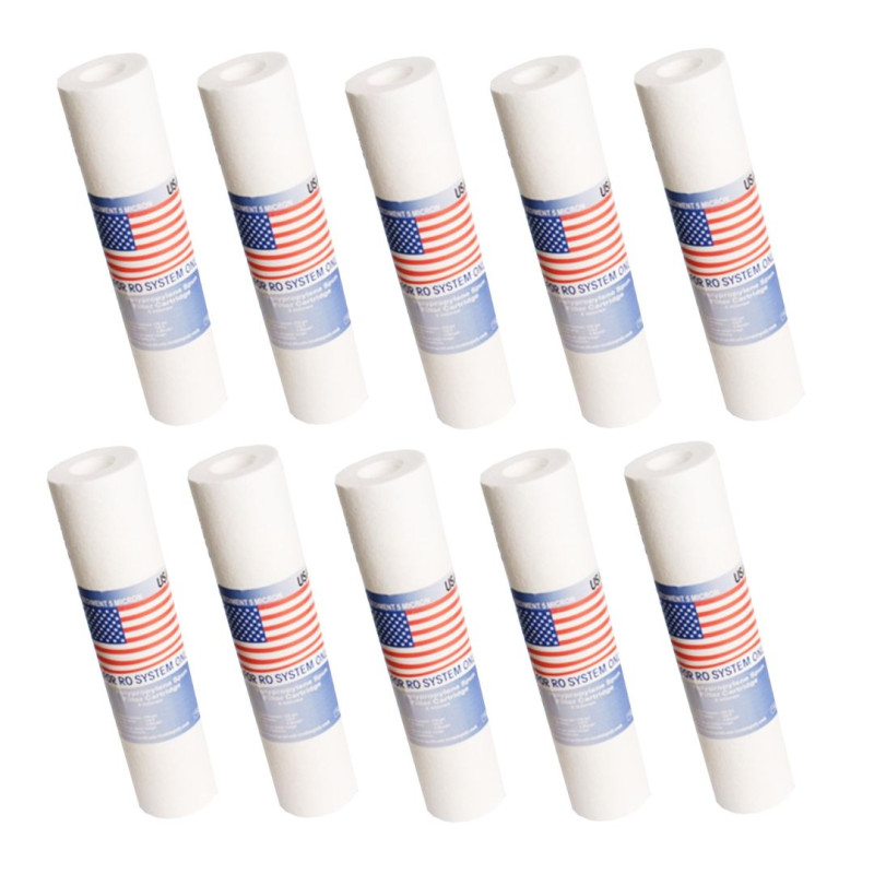 Polypropylene Insert Water Filter Foam 10 PCS 20 MICRON Mechanical Filters
