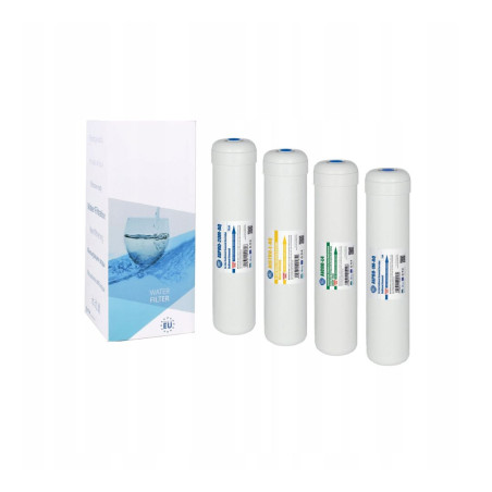 Set of 4 Water Filters EXCITO-ST-CRT AQUAFILTER Water Filter Cartridges