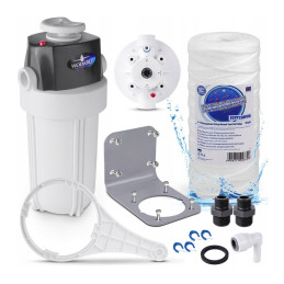 Whole House Water Filter with BYPASS Pipe Body + FCPP20M10B Cartridge