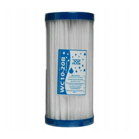 Wkład filtrujący TOP FILTER WC10-20B 1 szt. Filtr Siatkowy do Wody