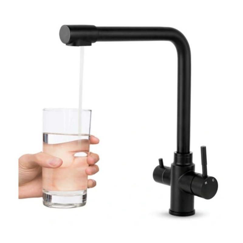Three-Way Faucet for Reverse Osmosis Water Filter Three-Way Faucet for Reverse Osmosis Water Filter