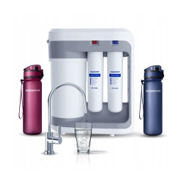 Reverse Osmosis System 300 GPD AQUAPHOR Under-Sink Water Filter + 2x BOTTLE