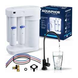 AQUAPHOR MORION WATER FILTER OSMOSIS SPOUT BLACK
