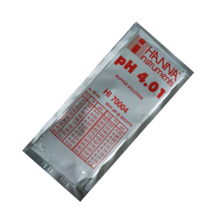 HANNA pH Meter Calibration Solution 4.01 Calibration Buffer for Meters