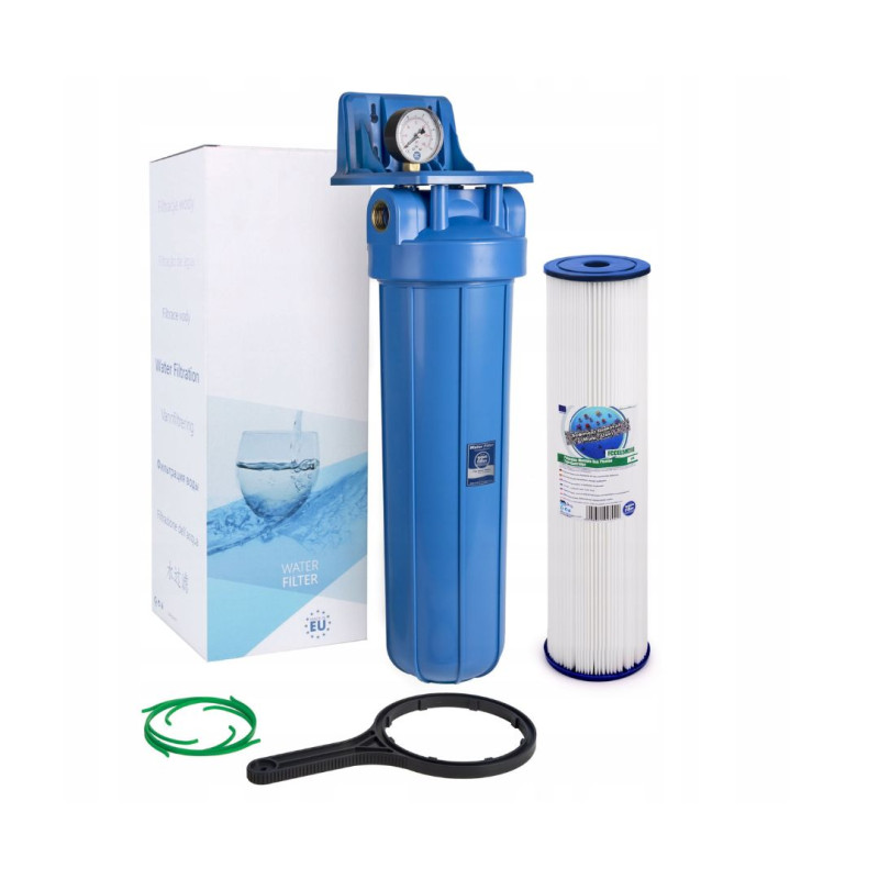 FILTR WODY BIG BLUE FH20B1-B-WB WKŁAD FCCEL5M20B FILTR WODY BIG BLUE FH20B1-B-WB WKŁAD FCCEL5M20B