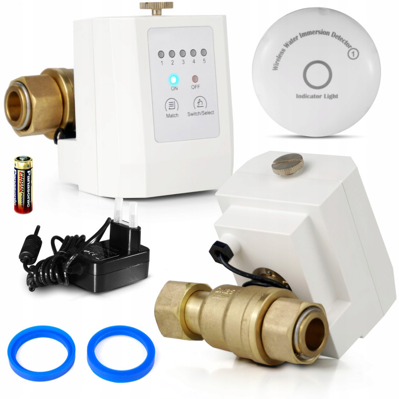 Automatic Anti-Flooding System Water Shut-Off Valve 1" | MojaWoda.com Automatic Anti-Flooding System Water Shut-Off Valve 1" | MojaWoda.com
