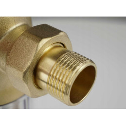 Mesh Water Filter with Pressure Reducer and Manometer 3/4 / 1 ″ | MojaWoda.com