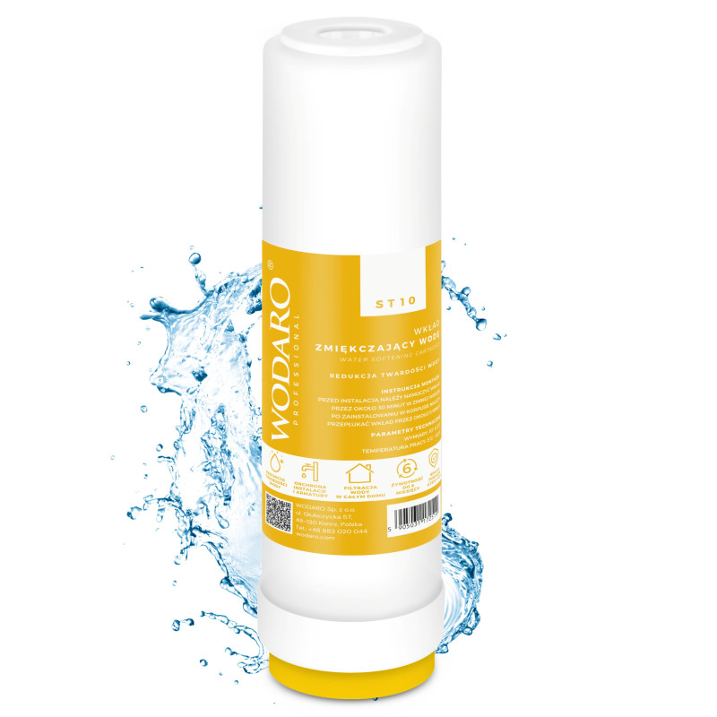 ST10 Water Softening Cartridge WaterRO Water Filter 10" | MojaWoda.com