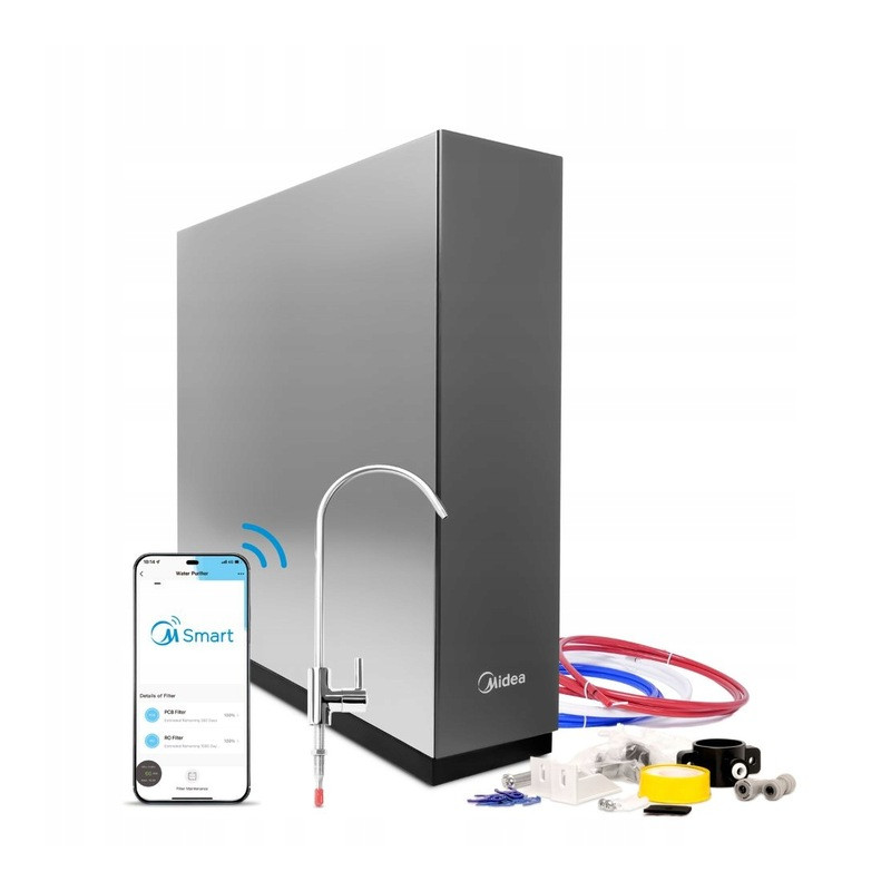 Midea 600G Tankless Reverse Osmosis System | MojaWoda.com Midea 600G Tankless Reverse Osmosis System | MojaWoda.com