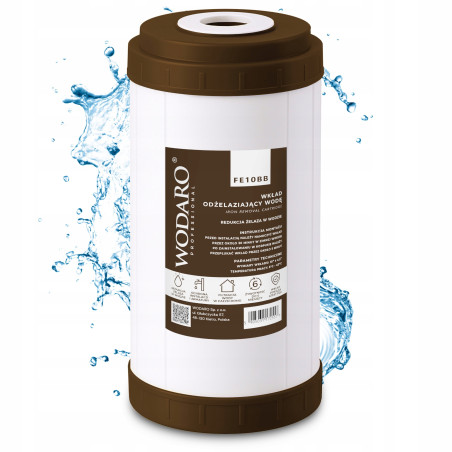 FE10BB WODARO wkład odżelaziający BIG BLUE 10"