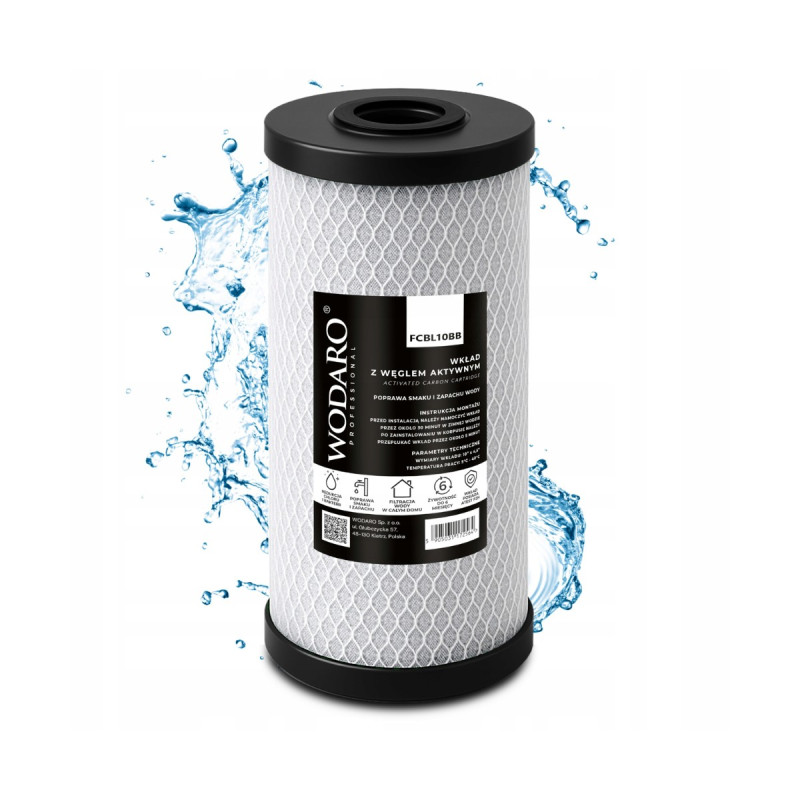 FCBL10BB WODARO uhlíkový filtr BIG BLUE 10" | MojaWoda.com