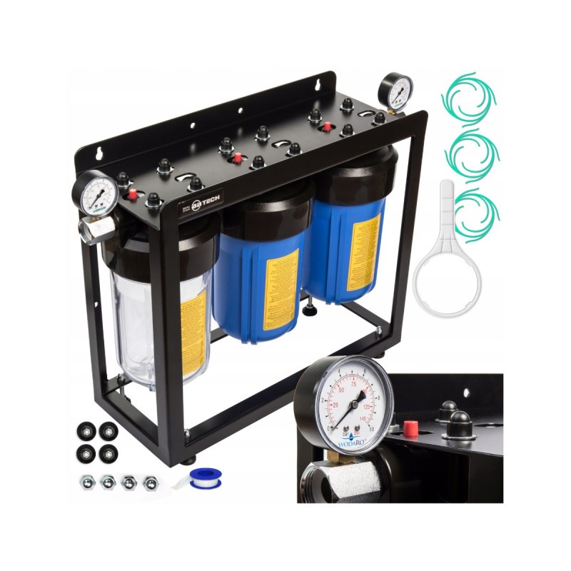 WodaRO BB-TECH Filtr vody na celý dom Profesionálna stanica na úpravu vody 10"