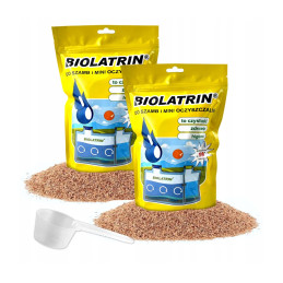 BIOLATRIN Preparation for Sewage Tanks Ecological Bacteria for Septic Tanks 2 PIECES