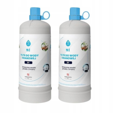 2x Filtr D1 DAFI Wkład Filtrujący 3w1 do systemu Flow Comfort Zmiękczający