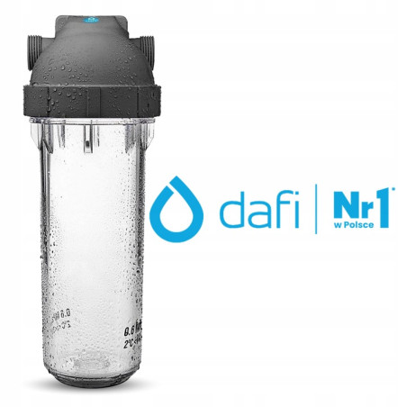 DAFI 1" Inline Water Filter Housing for Home Systems