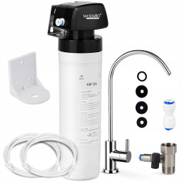 Filtr Wody Przepływowy pod Zlew WODARO FLOWLINE | MojaWoda.com