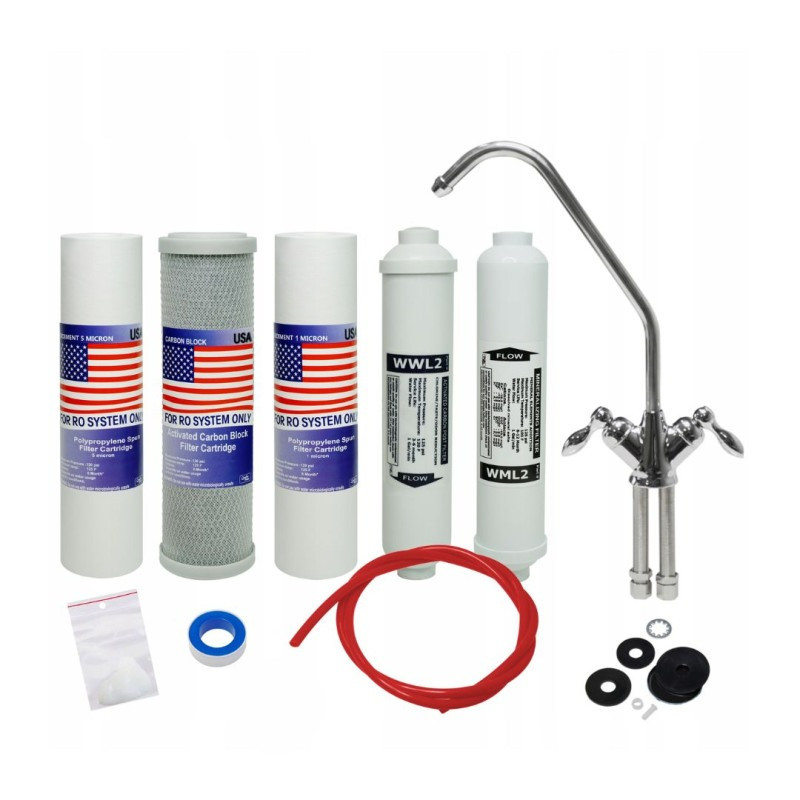 WATER FILTER CARTRIDGES RO6 OSMOSIS NEW FAUCET SPOUT