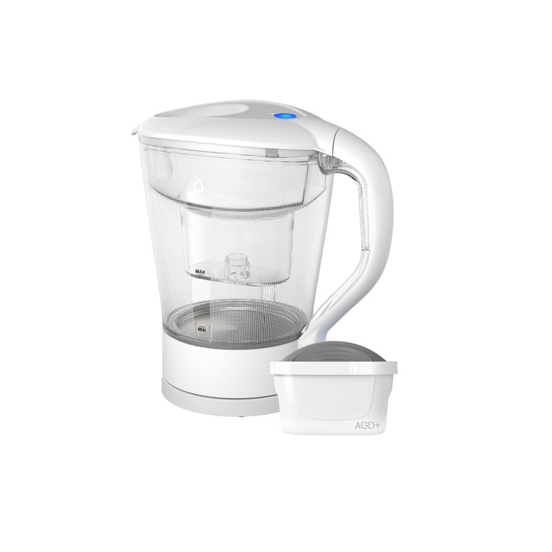 Filtrační elektrický konvice Dafi LED Unimax AGD+ 0,8 l – bílá