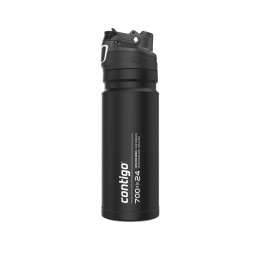 Kubek termiczny z ustnikiem Contigo Free Flow 700 ml – Czarny