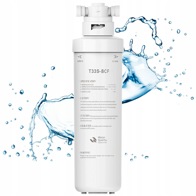 Кінцевий картридж T33S-8CF для системи WodaRO ELIXIR | MojaWoda.com