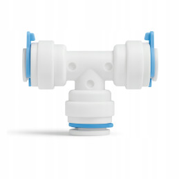 3/8" T Quick-Connect Tee (3/8T x 3/8T x 3/8T)