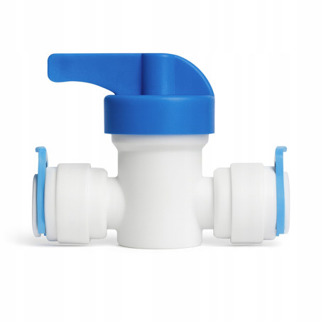 3/8" Push-Fit Inline Valve (3/8T x 3/8T)