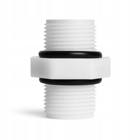 Straight Nipple with Seals 3/4"