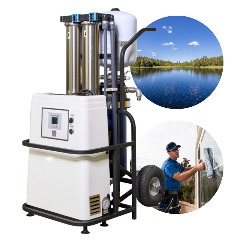 Mobilní stanice na úpravu vody WODARO PRO-M-500 Reverzní osmóza