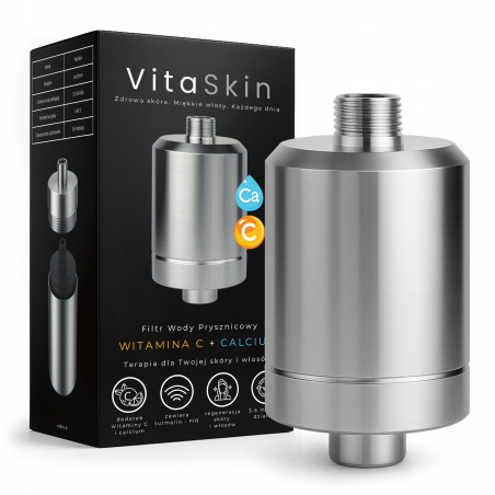 VITASKIN 7in1 Shower Head Filter SPA CHROM Shower Filter