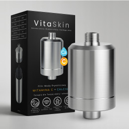 Filtr do Słuchawki Prysznicowej VITASKIN 7w1 Filtr Prysznicowy SPA CHROM