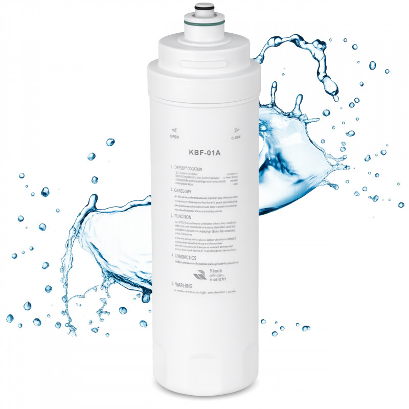 WODARO FLOWLINE Replacement Cartridge for Water Filter KBF-012 4-in-1 Flow Filter